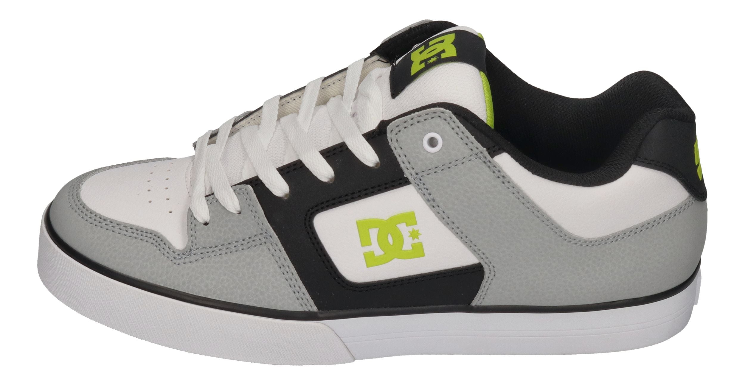 DC Sneakers in Übergrößen PURE 300660 white lime