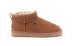 WARMBAT Damenschuhe Schaffell Booties DURACK cognac