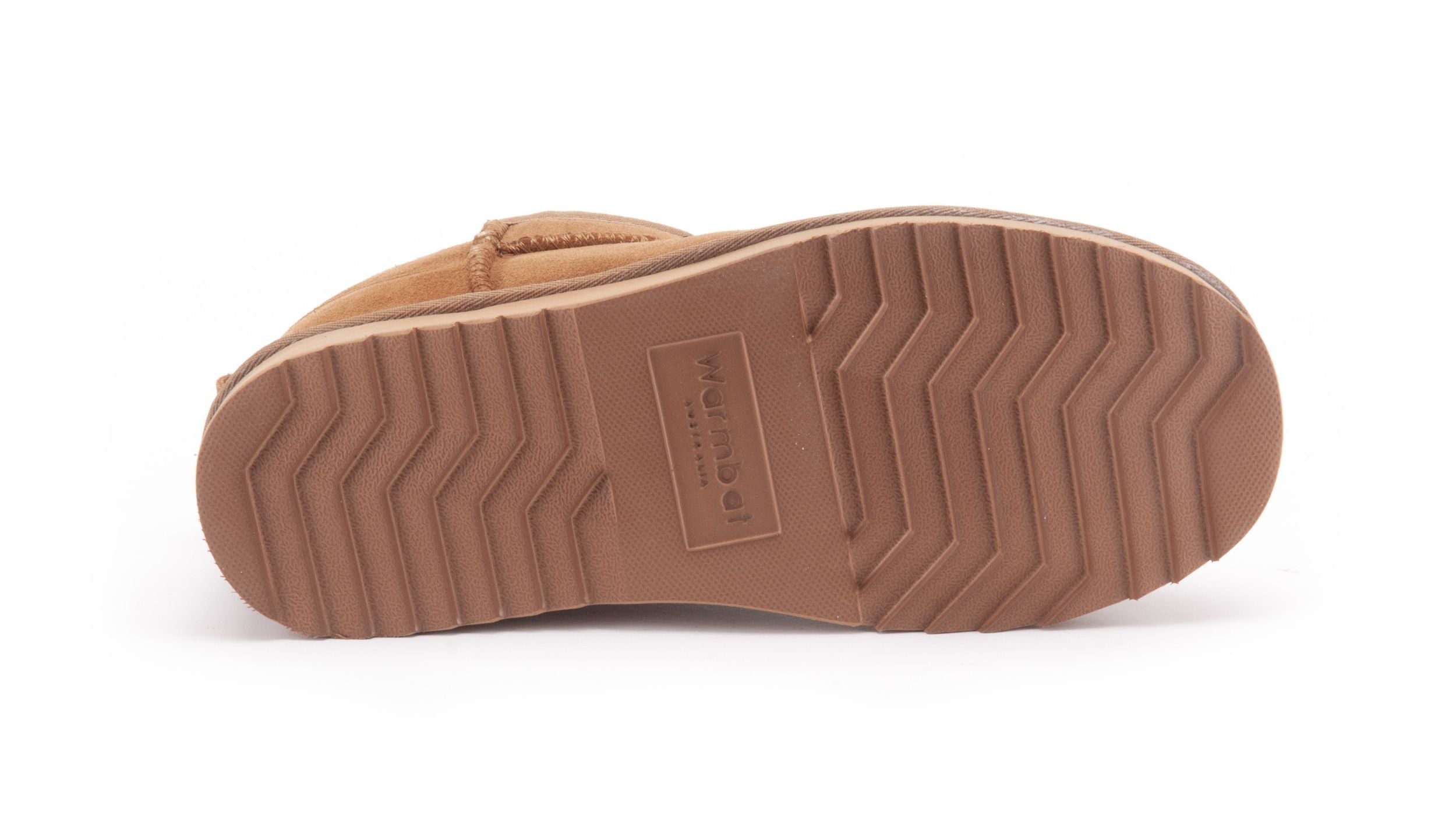 WARMBAT Damenschuhe Schaffell Booties DURACK cognac