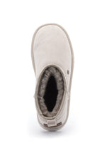 WARMBAT Damenschuhe Schaffell Booties DURACK cement