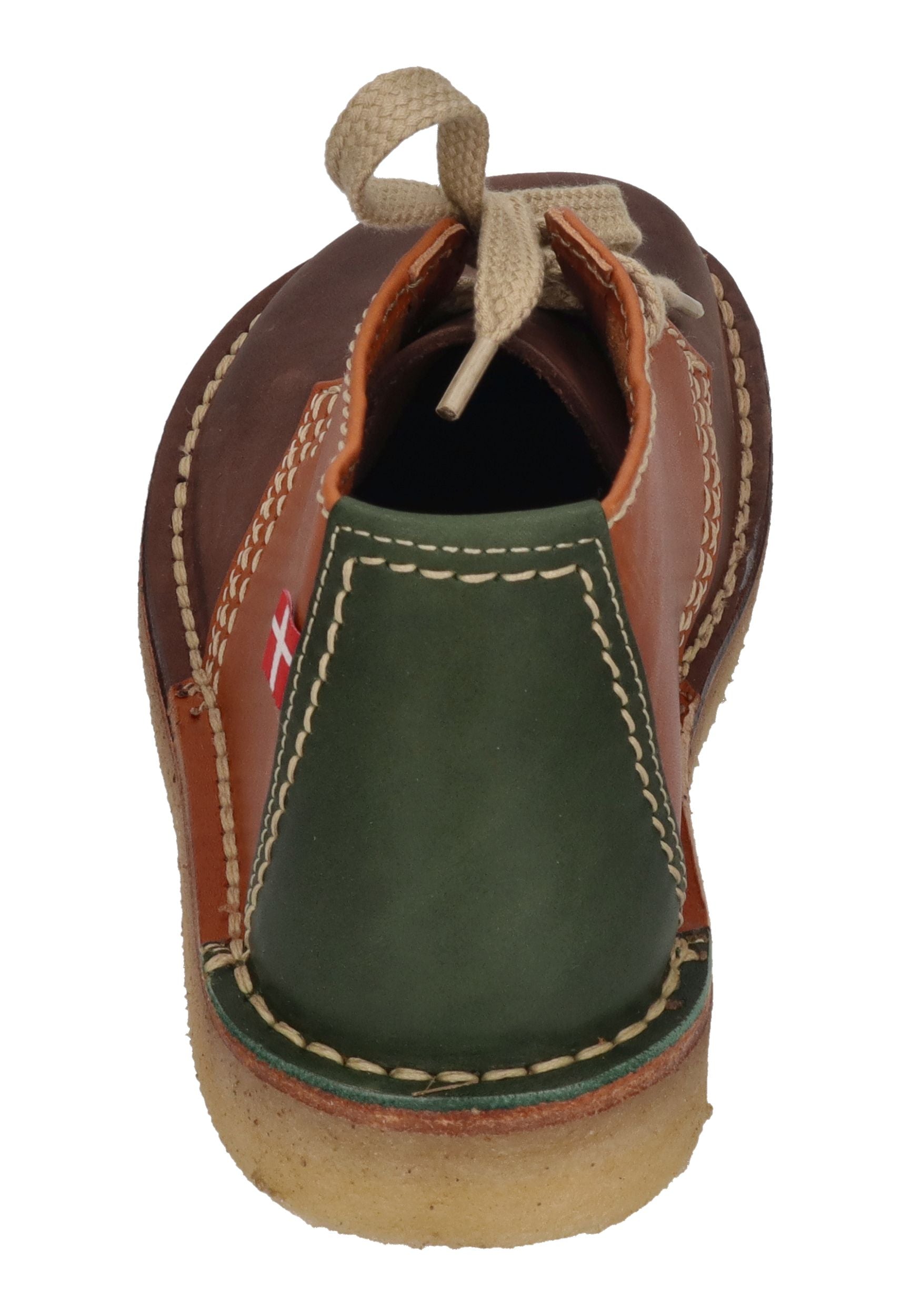 DUCKFEET DamenStiefeletten SJAELLAND 326 green brown cocoa