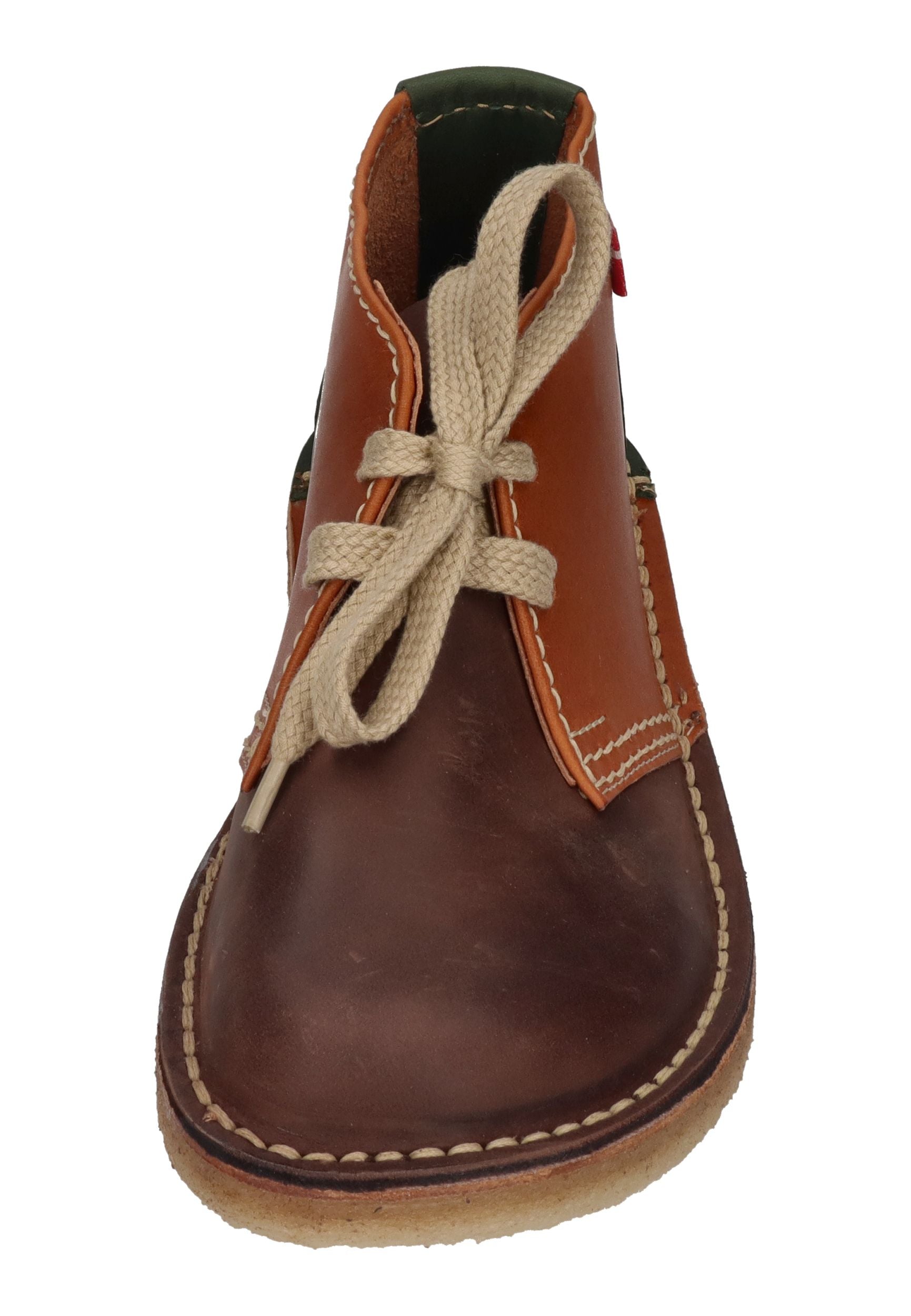 DUCKFEET DamenStiefeletten SJAELLAND 326 green brown cocoa