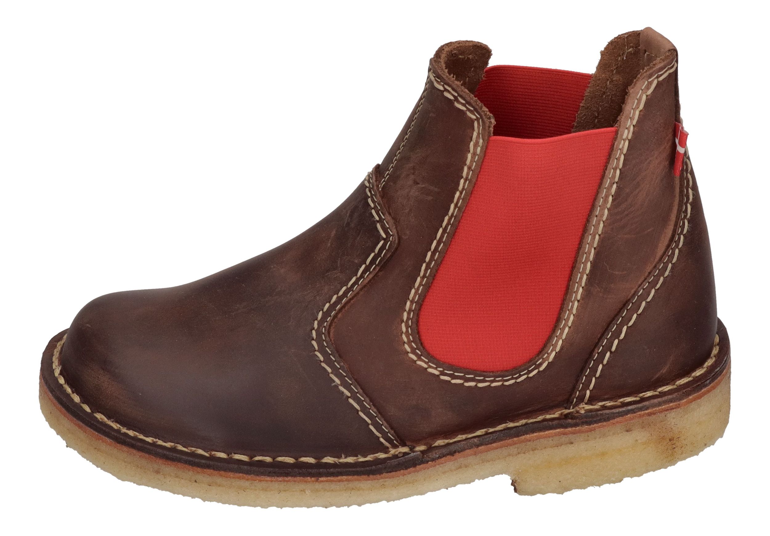 DUCKFEET Damenschuhe Chelseaboots ROSKILDE 4650 cocoa red