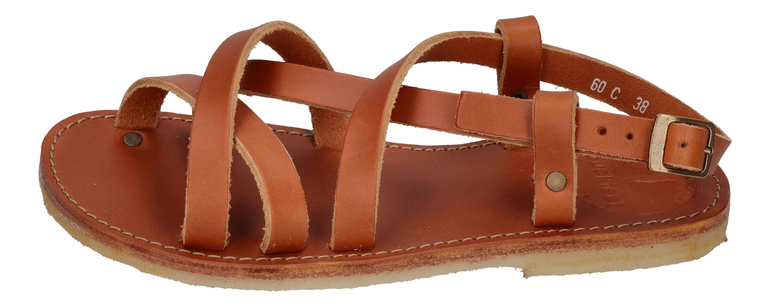 DUCKFEET Damenschuhe - Sandale BORNHOLM 60C brown