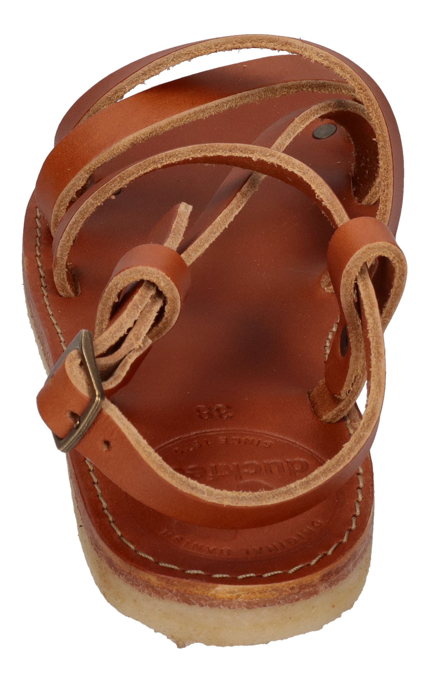 DUCKFEET Damenschuhe - Sandale BORNHOLM 60C brown