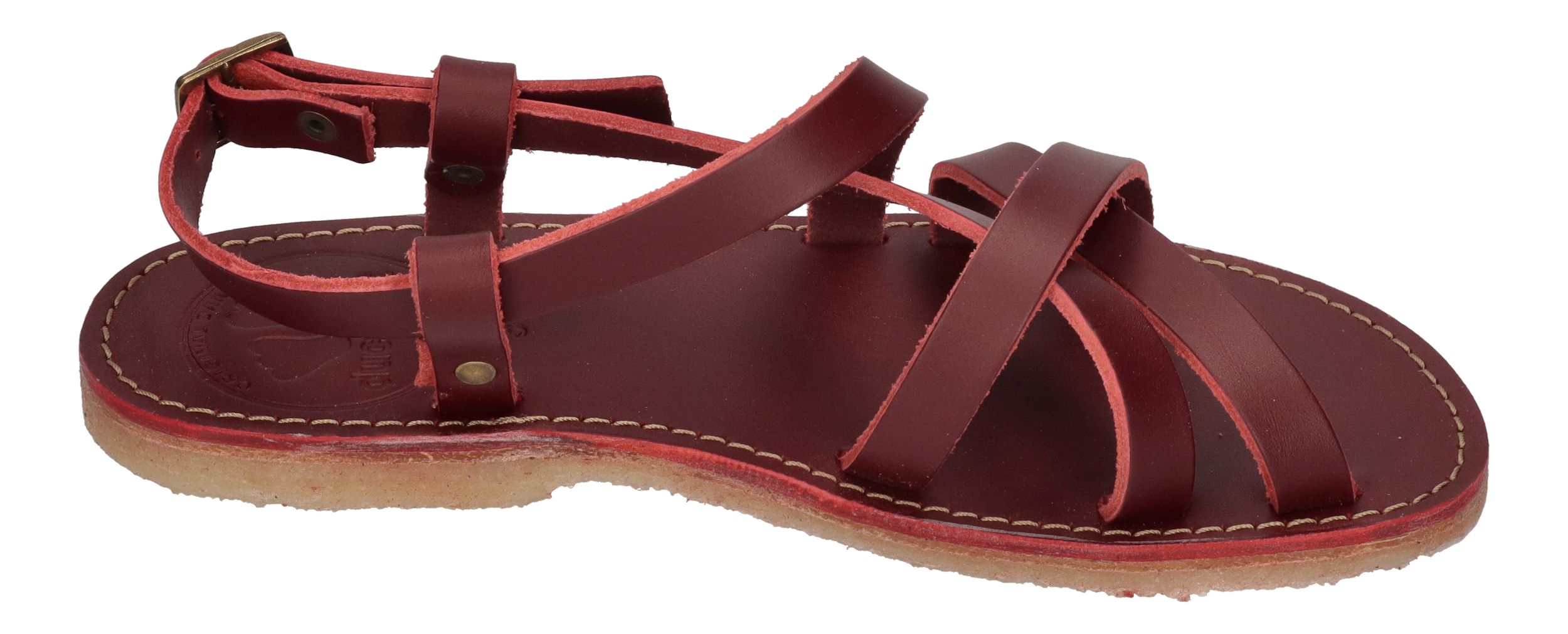 DUCKFEET Damenschuhe - Sandale BORNHOLM 60C granate