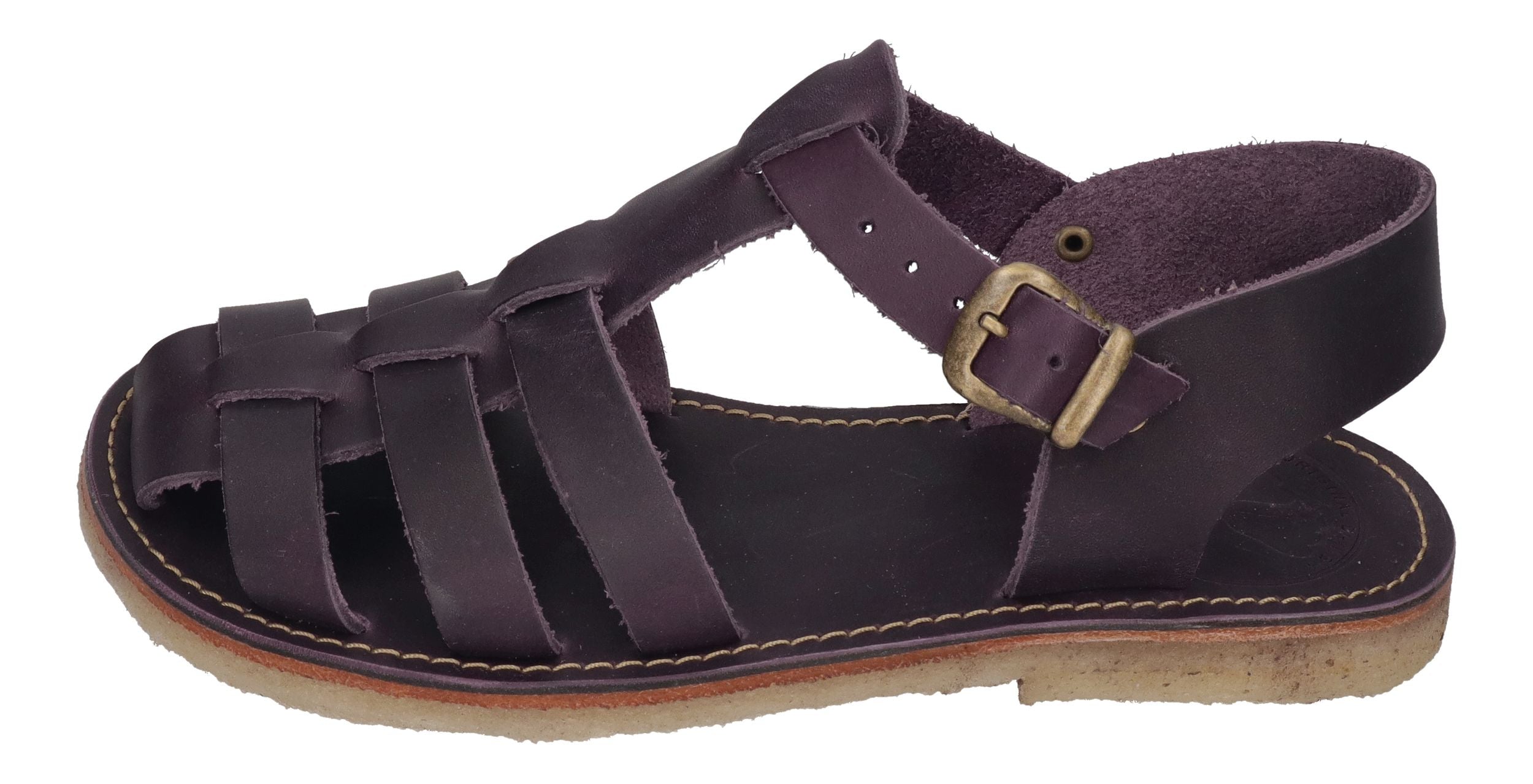 DUCKFEET Damenschuhe - Sandale RINGKØBING 1450 plum