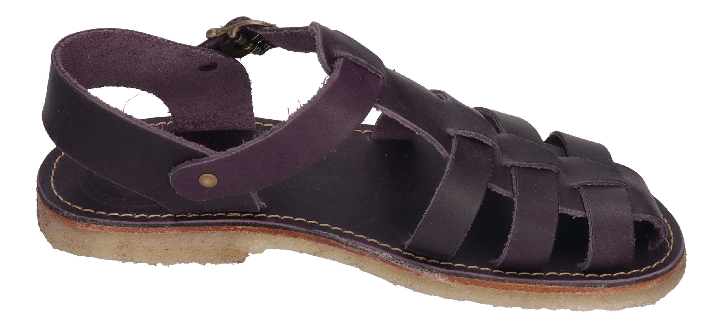 DUCKFEET Damenschuhe - Sandale RINGKØBING 1450 plum