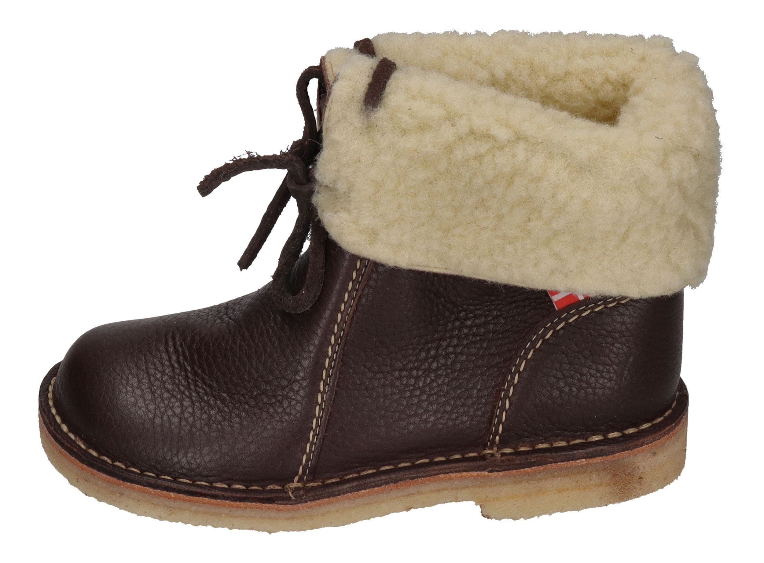 DUCKFEET Damenschuhe gefütterte Stiefel ÅRHUS 1310 choco