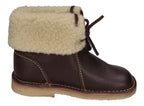 DUCKFEET Damenschuhe gefütterte Stiefel ÅRHUS 1310 choco