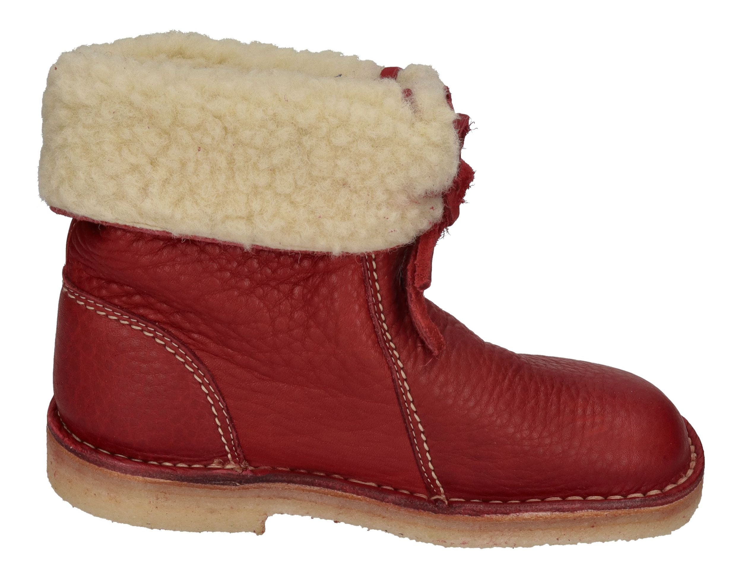 DUCKFEET Damenschuhe gefütterte Stiefel ÅRHUS 1310 granate