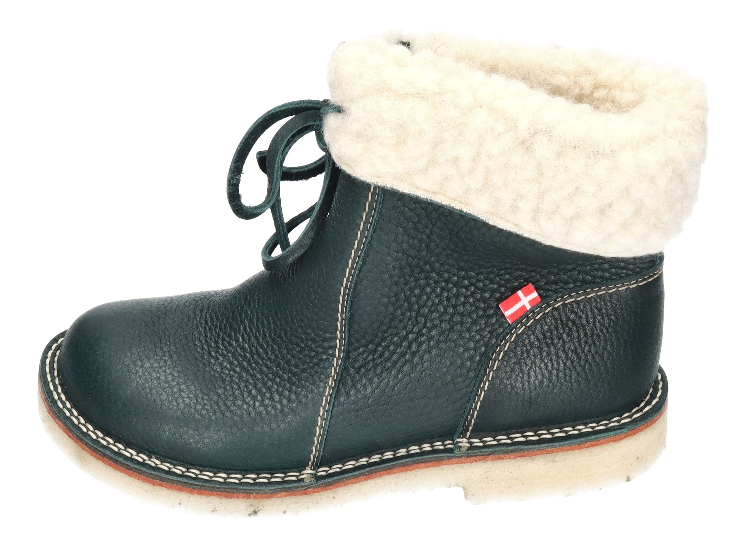 DUCKFEET Damenschuhe gefütterte Stiefel ÅRHUS 1310 green
