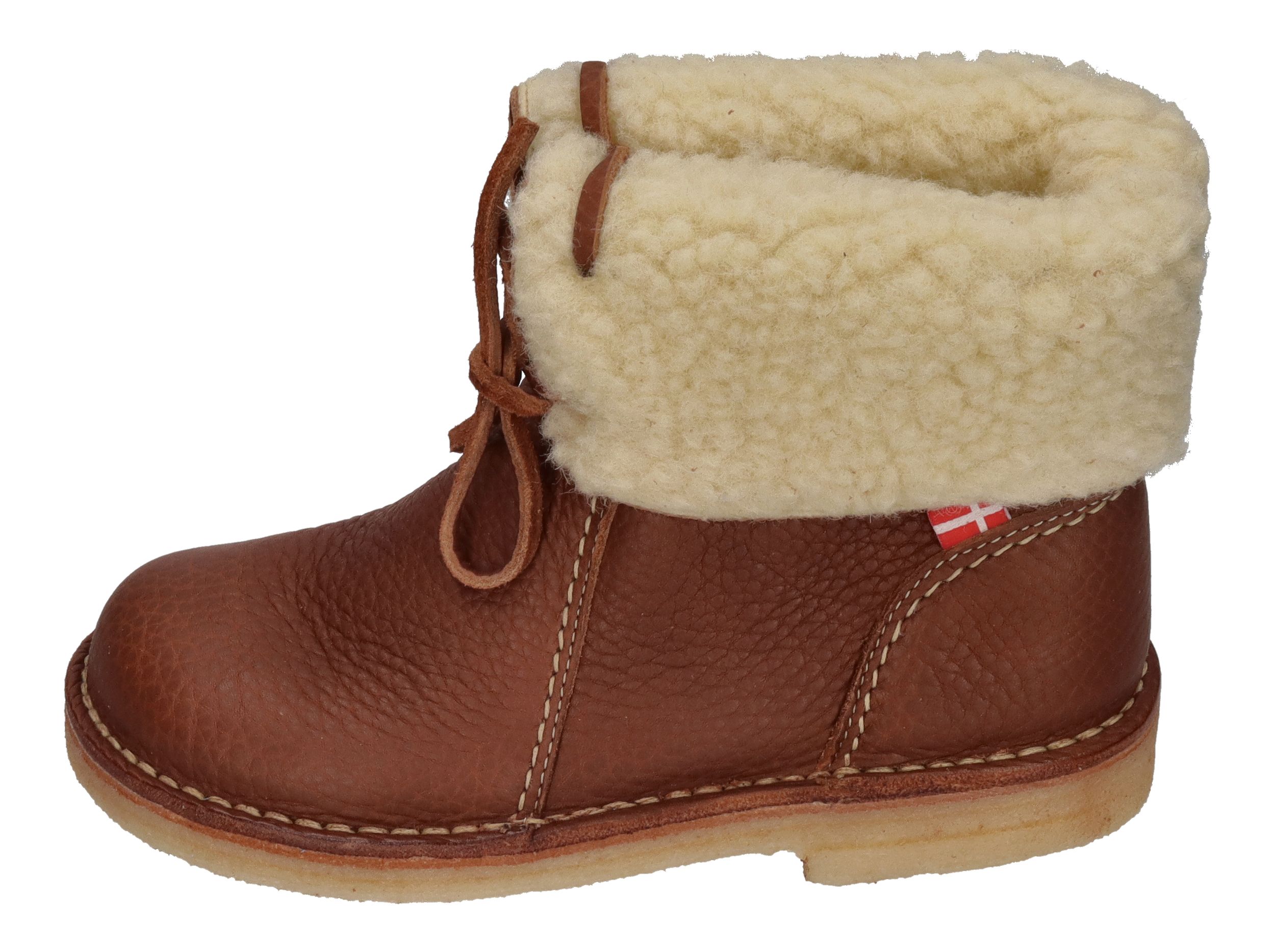 DUCKFEET Damenschuhe gefütterte Stiefel ÅRHUS 1310 nut