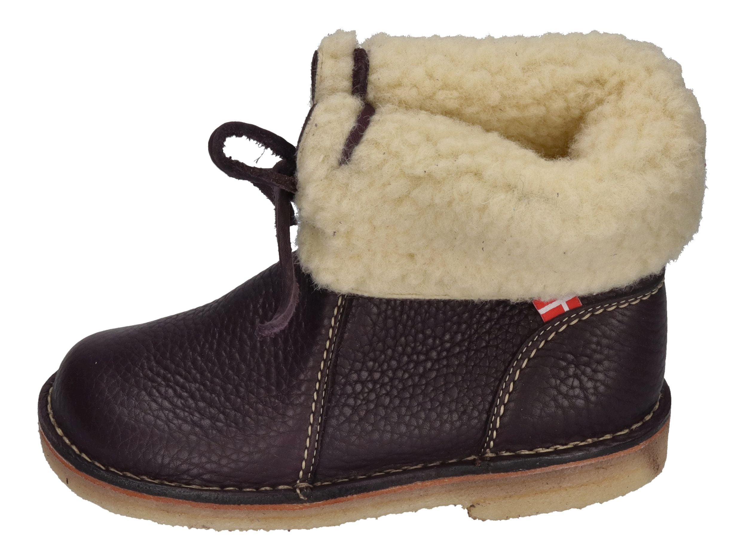 DUCKFEET Damenschuhe gefütterte Stiefel ÅRHUS 1310 plum