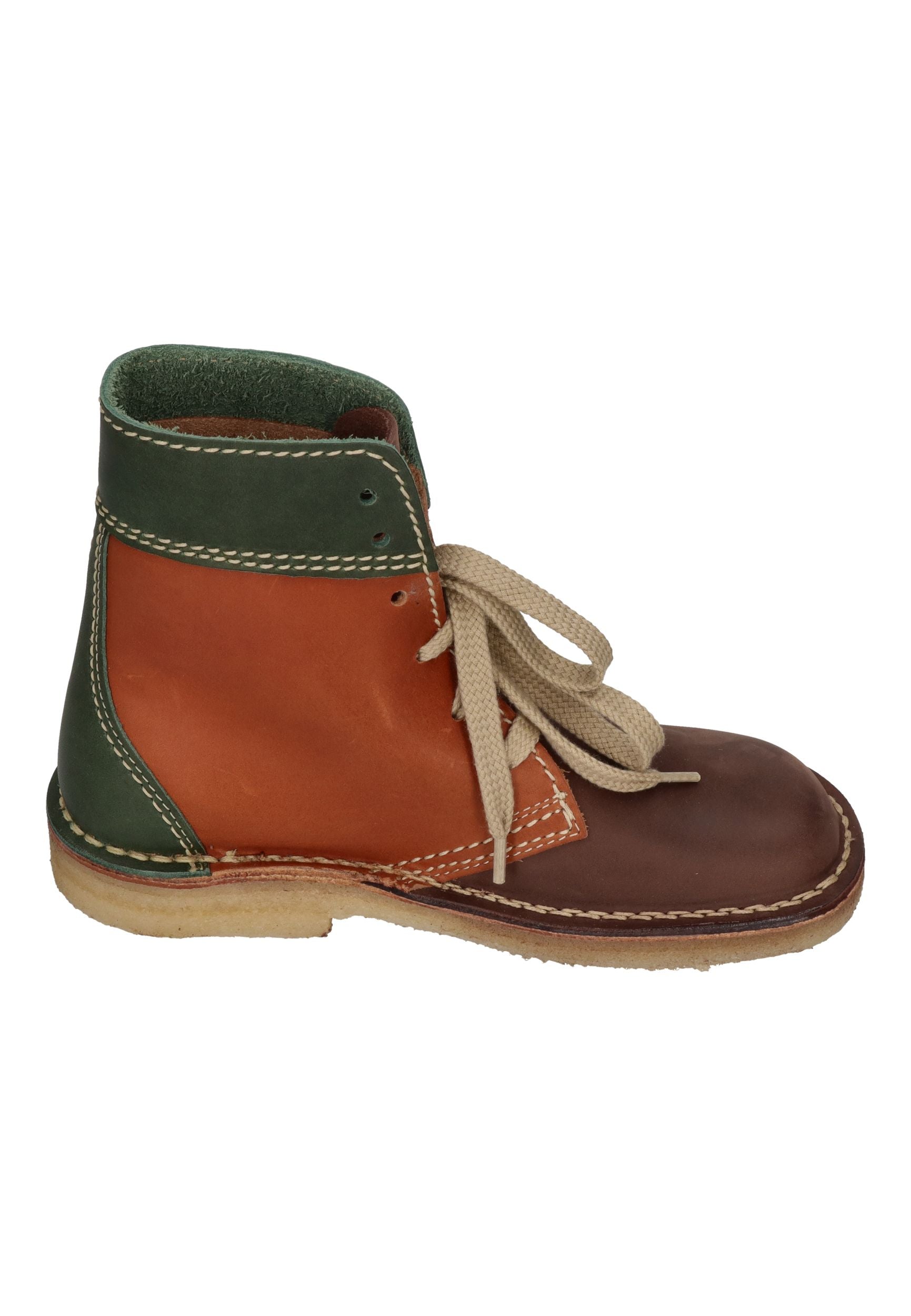 DUCKFEET gefütterte Damen-Boots Fåborg green brown cocoa