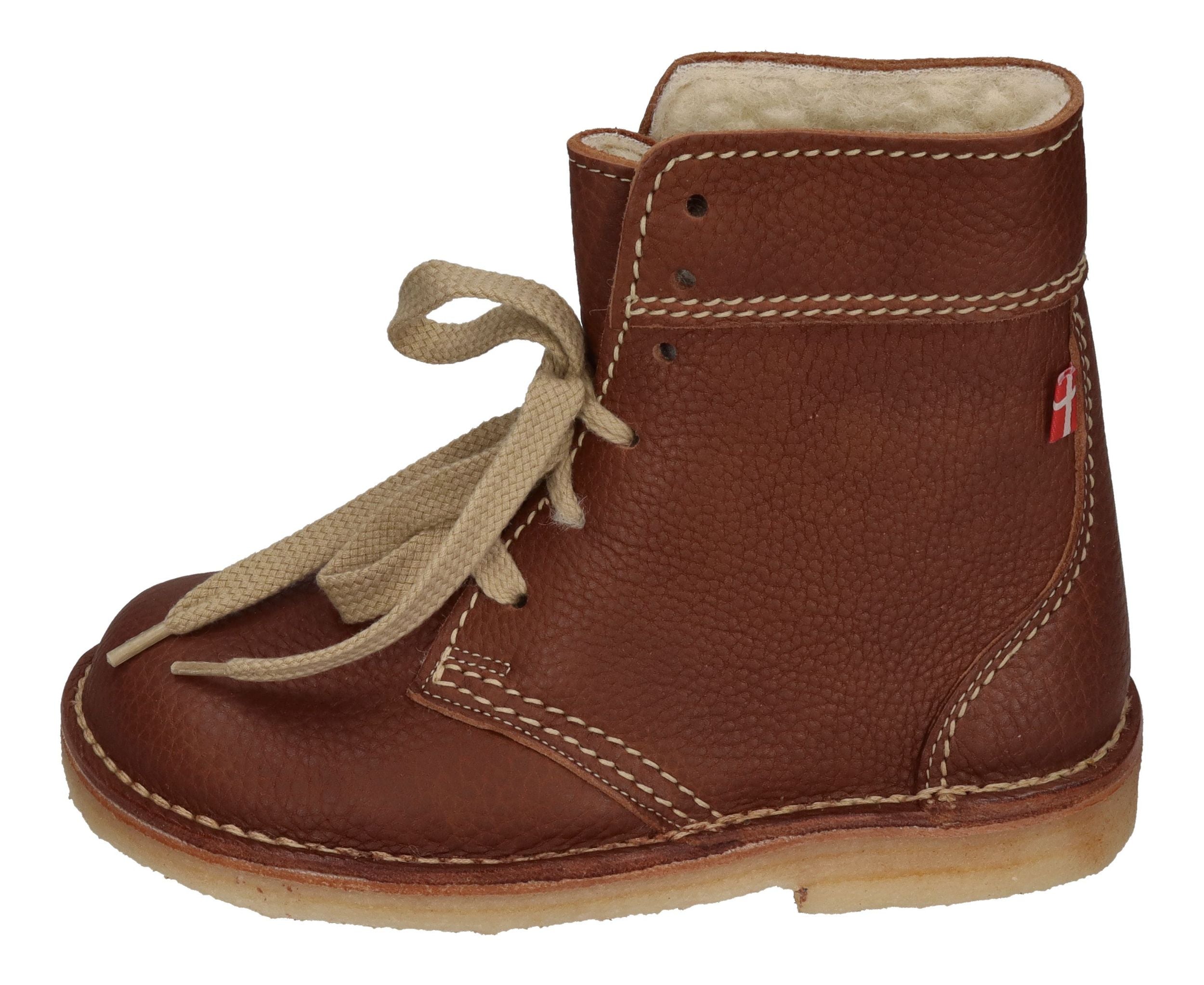 DUCKFEET gefütterte Damen-Boots SKANDERBORG 4620 nut