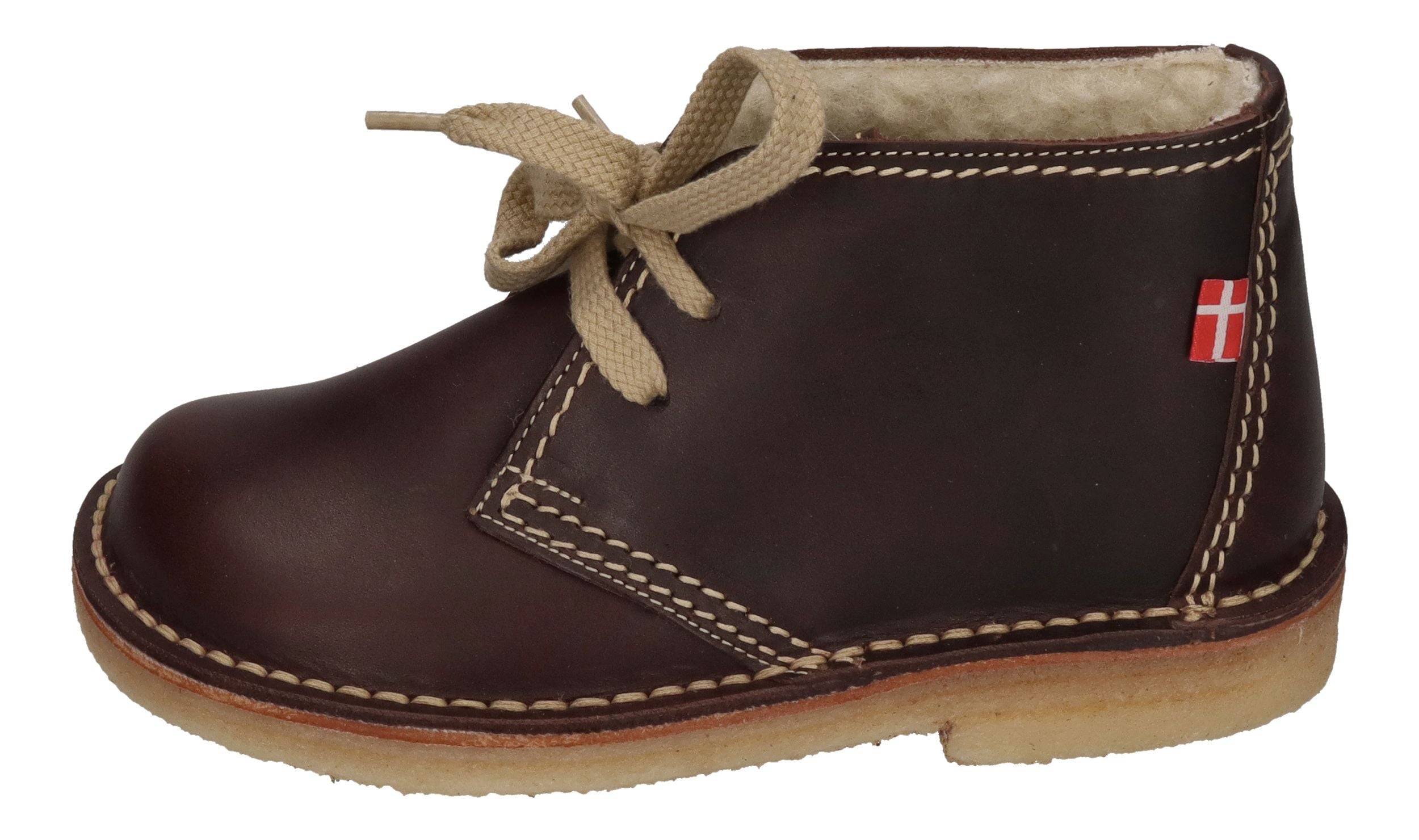 DUCKFEET gefütterte Damen Stiefeletten ALBORG 327 choco