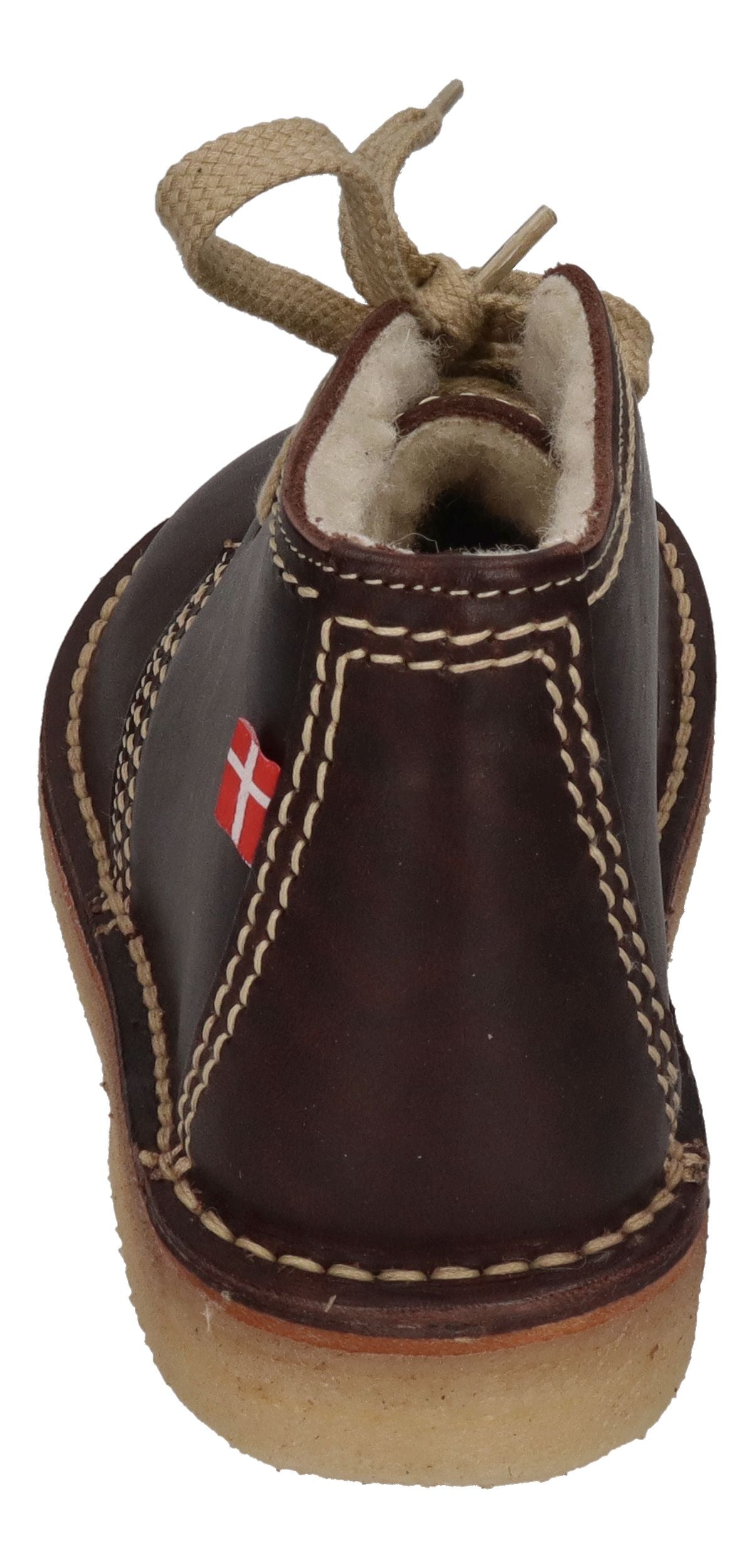 DUCKFEET gefütterte Damen Stiefeletten ALBORG 327 choco