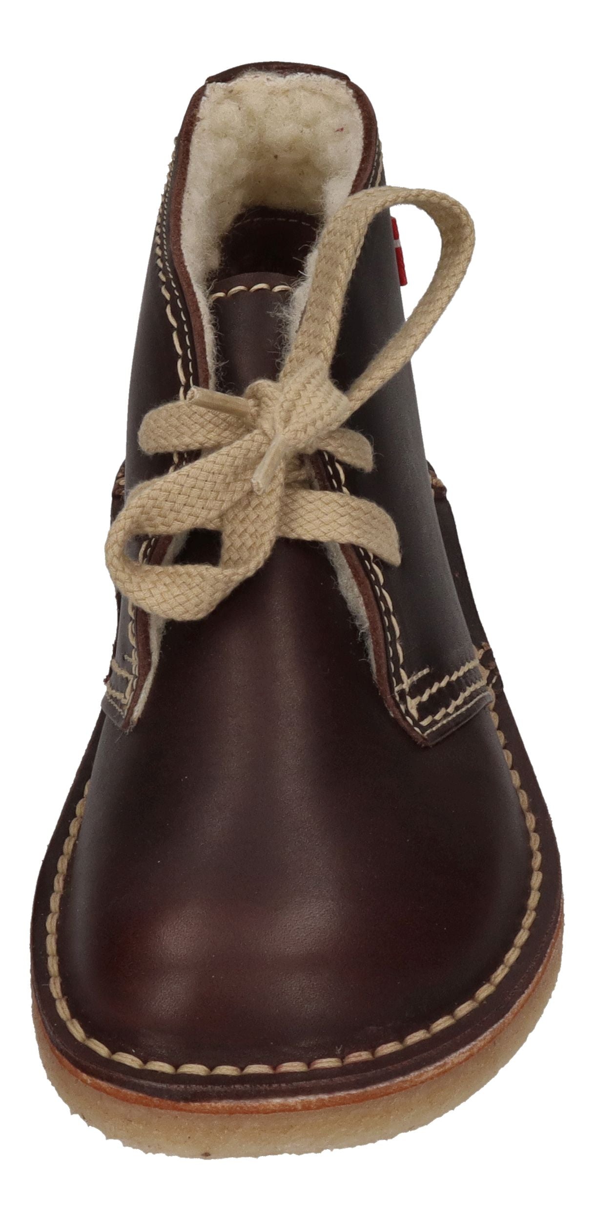 DUCKFEET gefütterte Damen Stiefeletten ALBORG 327 choco
