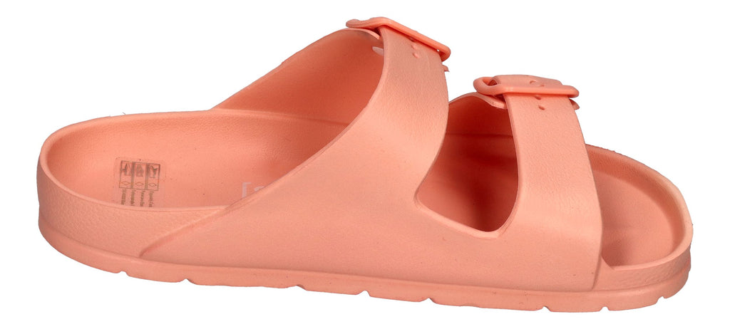 ESPADRIJ L'ORIGINALE Damen Pantolette AMI POOL apricot