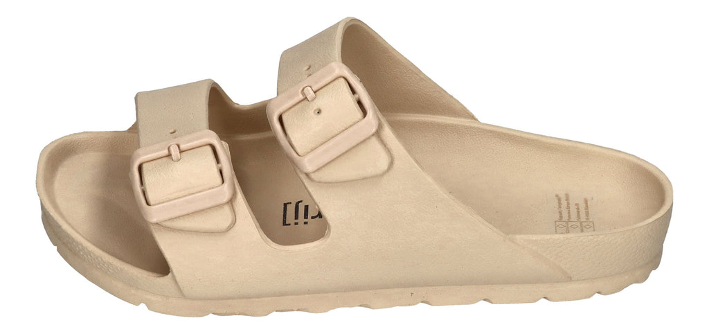 ESPADRIJ L'ORIGINALE Damen Pantolette AMI POOL beige