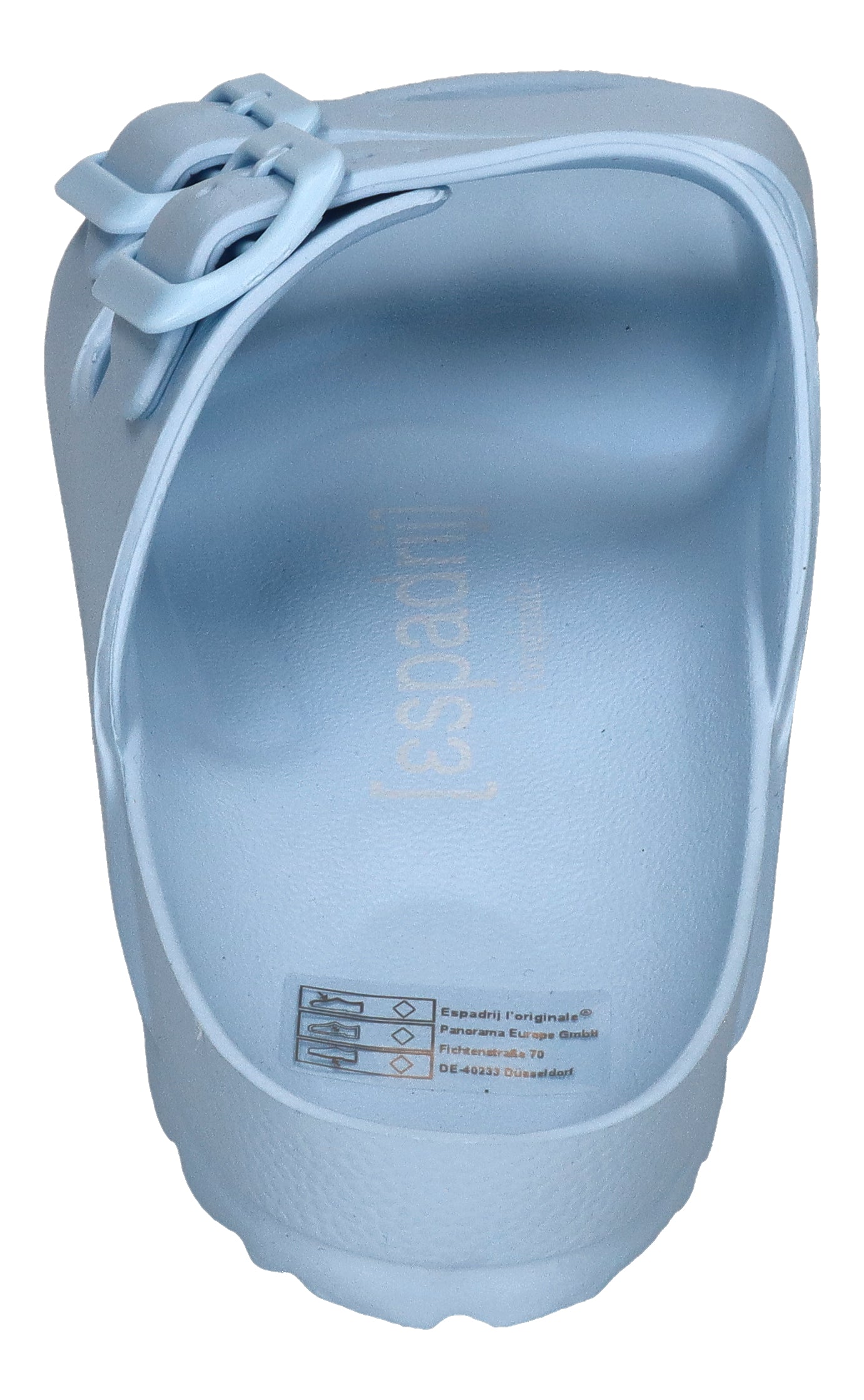 ESPADRIJ L'ORIGINALE Damen Pantolette AMI POOL bleu clair