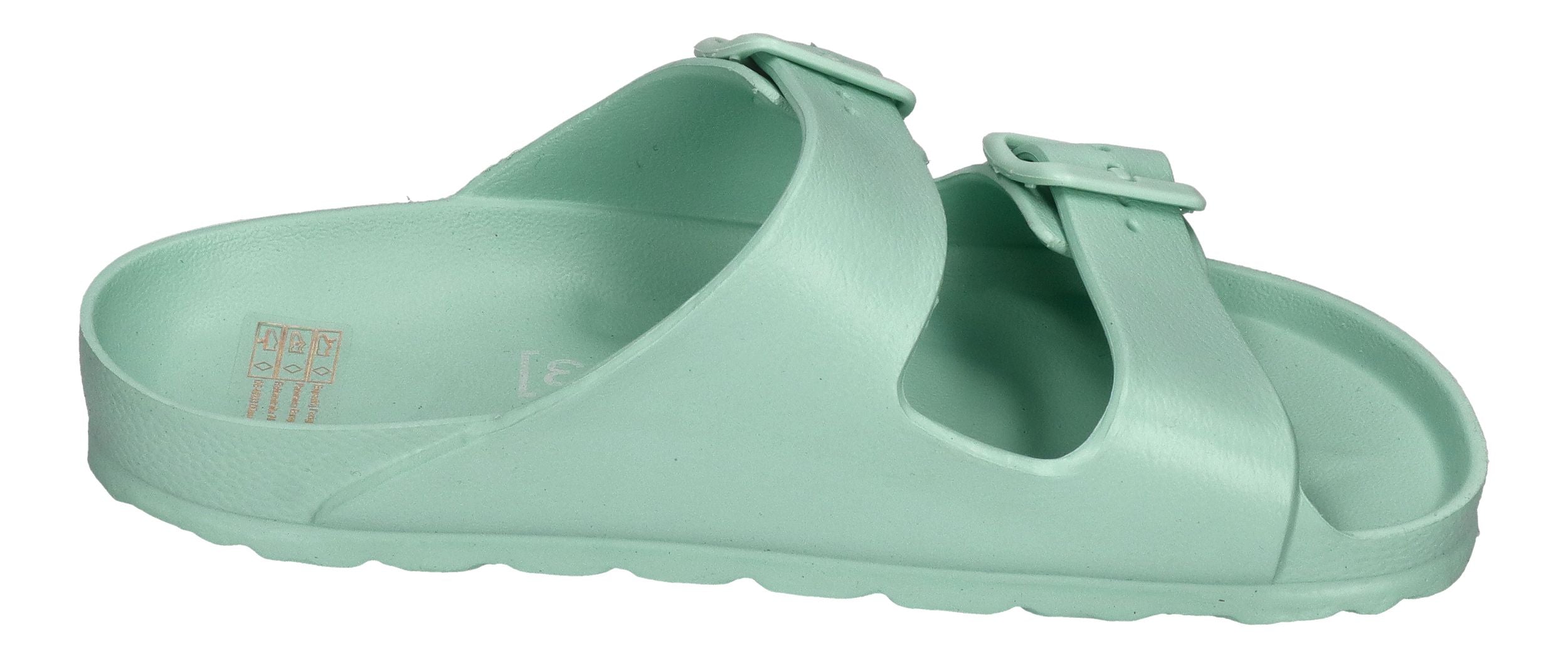 ESPADRIJ L'ORIGINALE Damen Pantolette - AMI POOL - mint