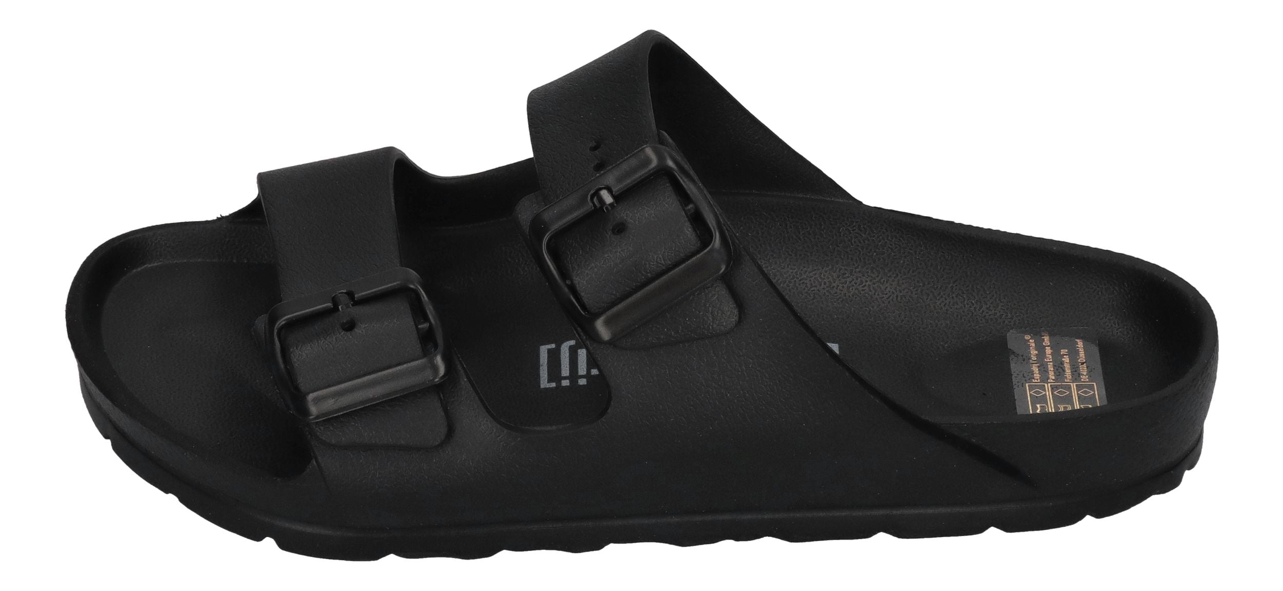 ESPADRIJ L'ORIGINALE Damen Pantolette - AMI POOL - noir