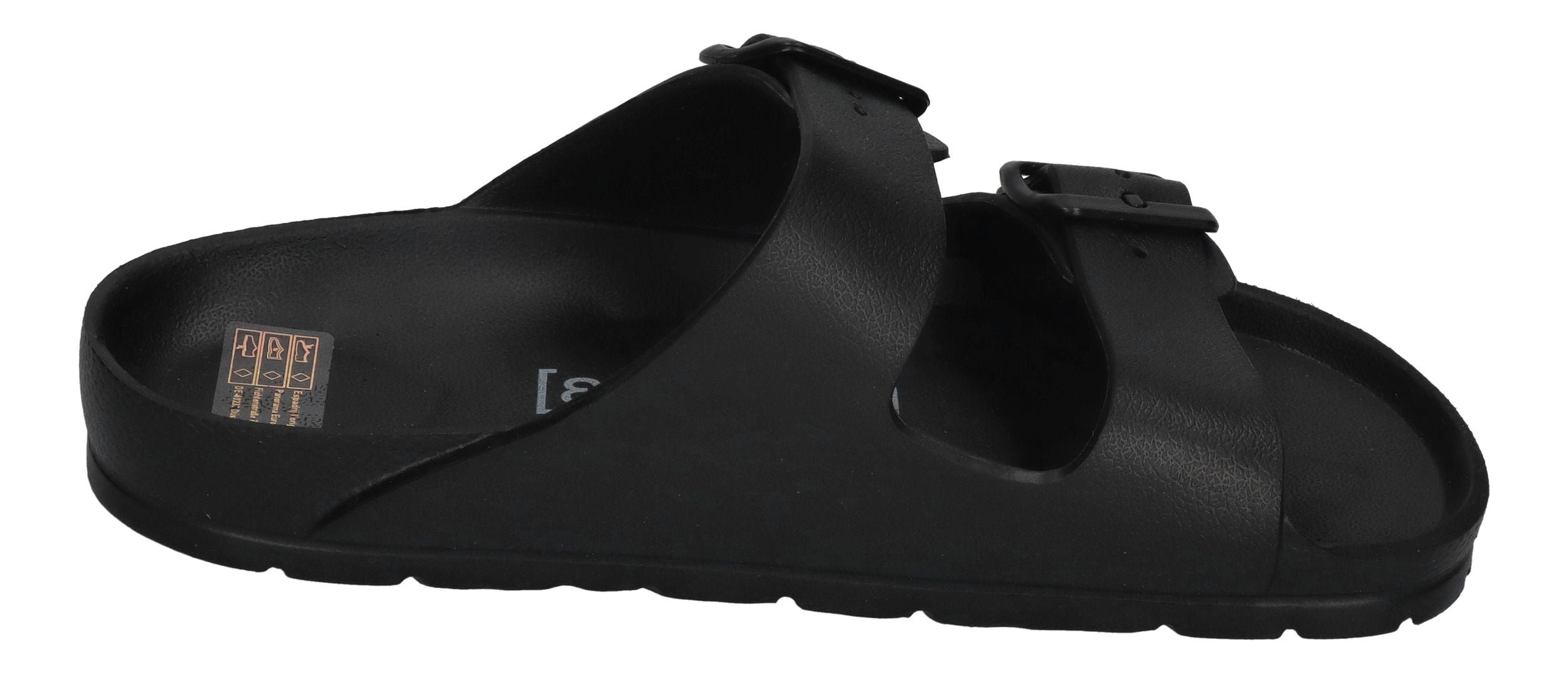 ESPADRIJ L'ORIGINALE Damen Pantolette - AMI POOL - noir