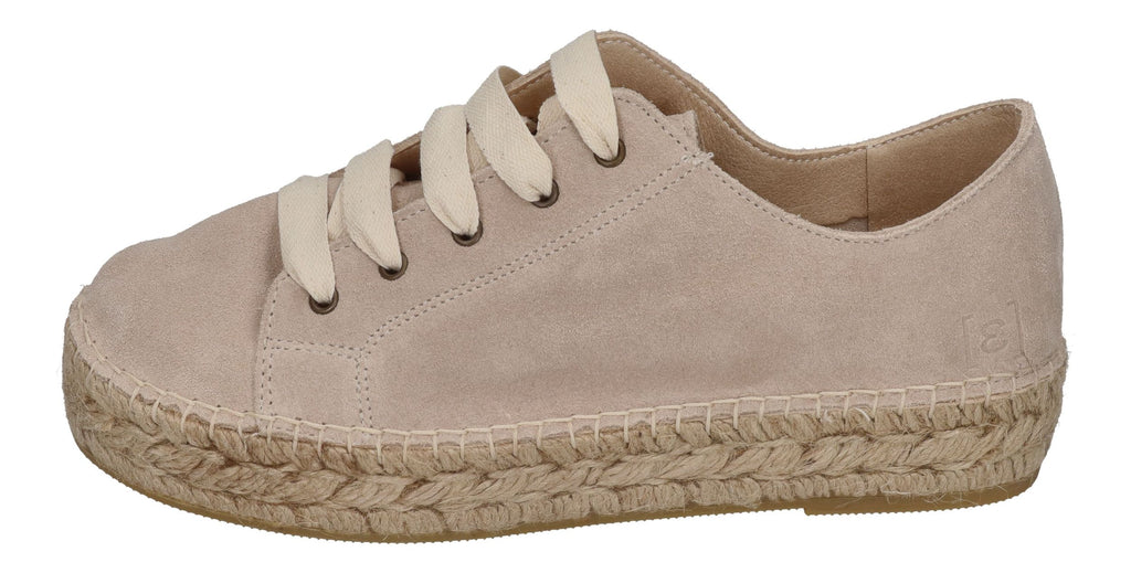 ESPADRIJ L'ORIGINALE Espadrilles - BASKET VELOUR - beige