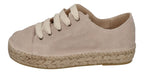 ESPADRIJ L'ORIGINALE Espadrilles - BASKET VELOUR - beige