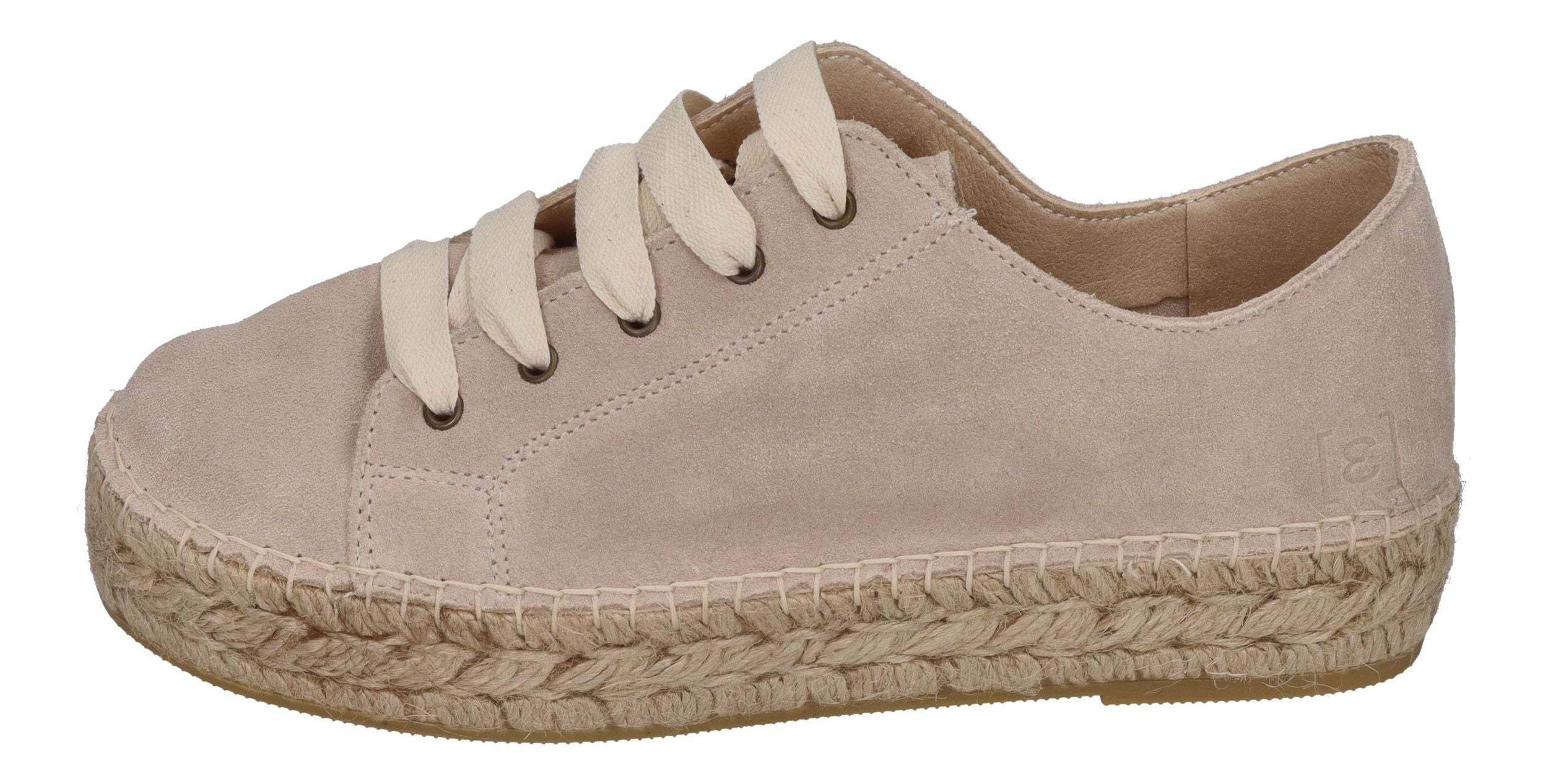 ESPADRIJ L'ORIGINALE Espadrilles - BASKET VELOUR - beige