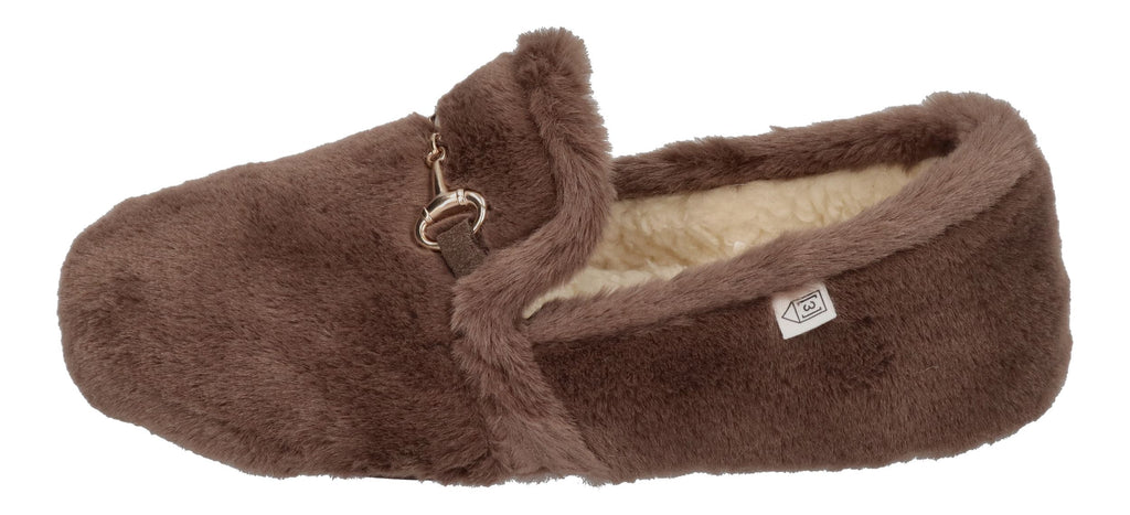 ESPADRIJ L'ORIGINALE Hausschuhe BALLERINE COZY marron