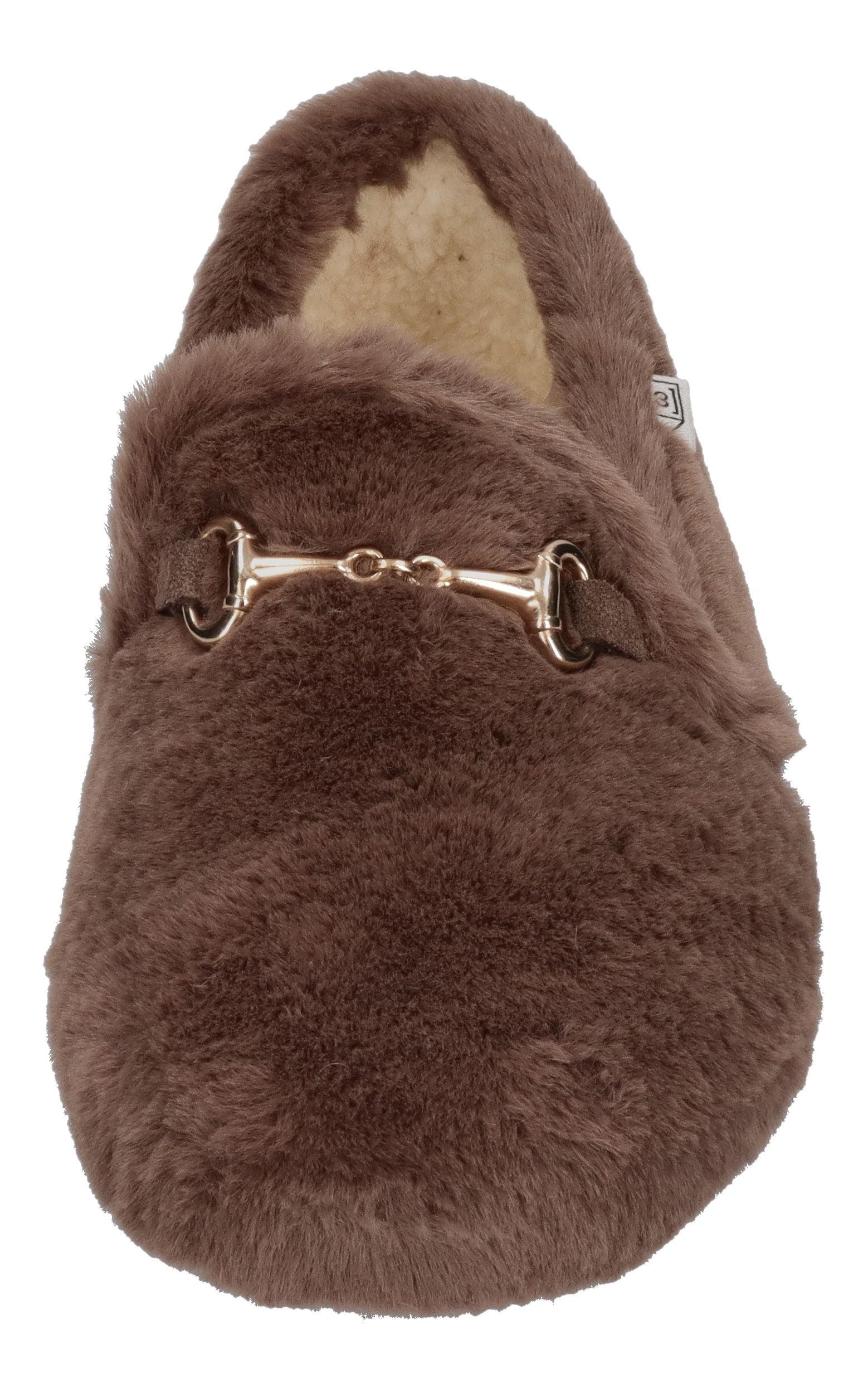 ESPADRIJ L'ORIGINALE Hausschuhe BALLERINE COZY marron