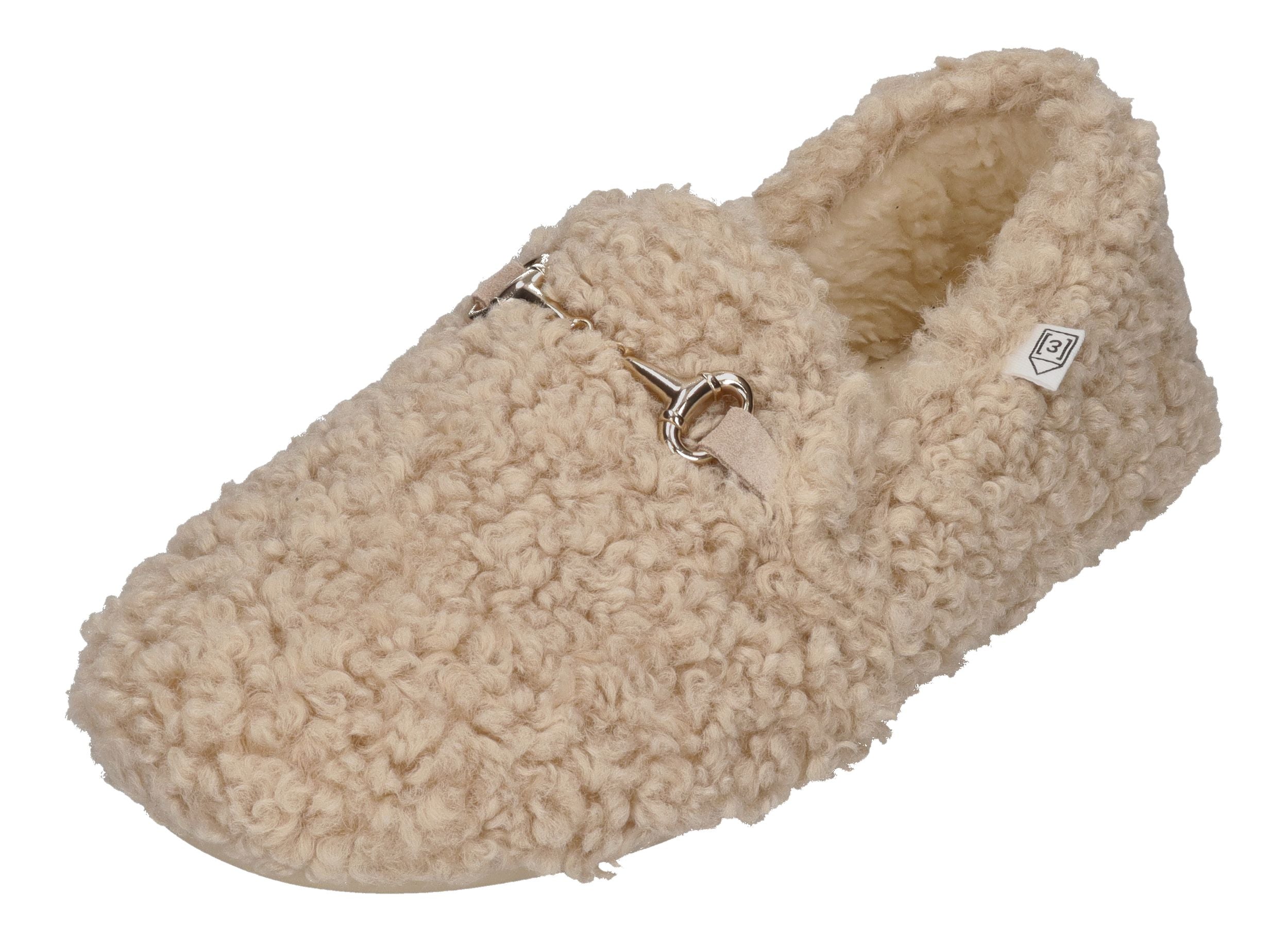 ESPADRIJ L'ORIGINALE Hausschuhe BALLERINE CURLY beige