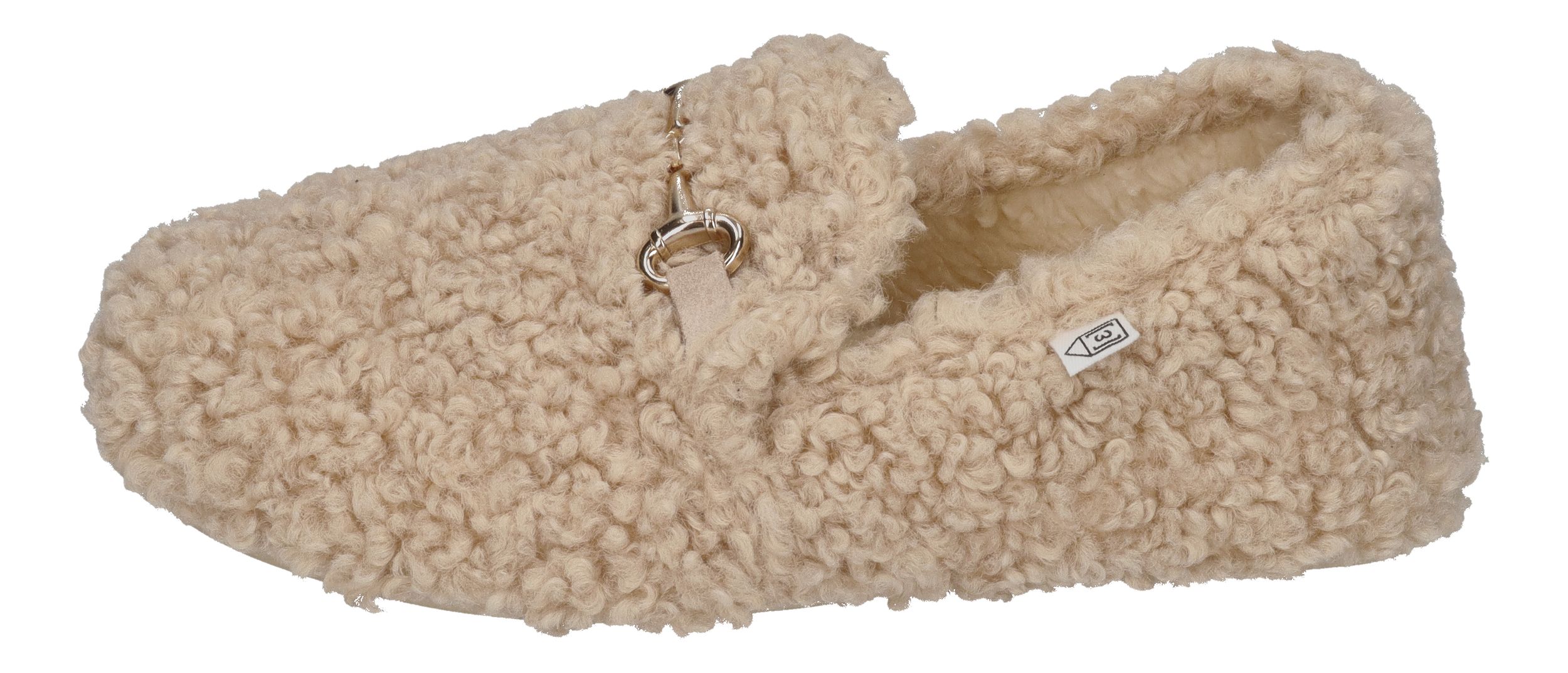 ESPADRIJ L'ORIGINALE Hausschuhe BALLERINE CURLY beige