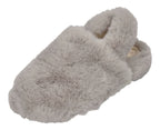 ESPADRIJ L'ORIGINALE Hausschuhe ELASTIQUE FURRY gris