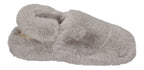 ESPADRIJ L'ORIGINALE Hausschuhe ELASTIQUE FURRY gris