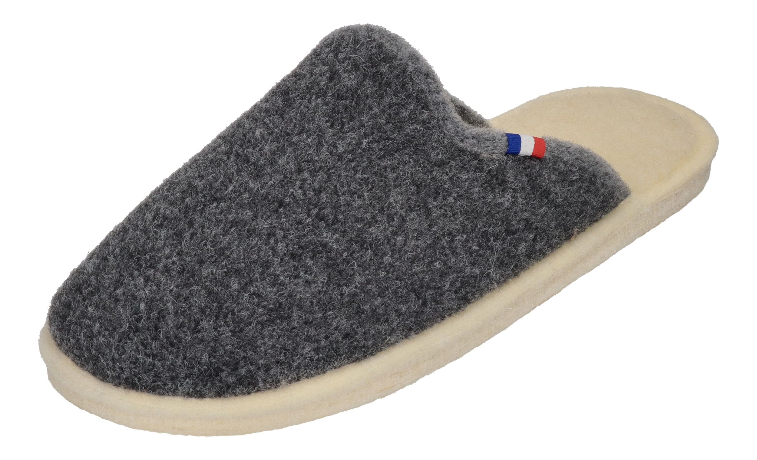 ESPADRIJ L'ORIGINALE Hausschuhe CHAUSSON MEN asphalt gris