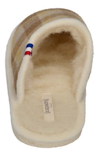 ESPADRIJ L'ORIGINALE Hausschuhe CHAUSSON WOOLCHECK jaune check small