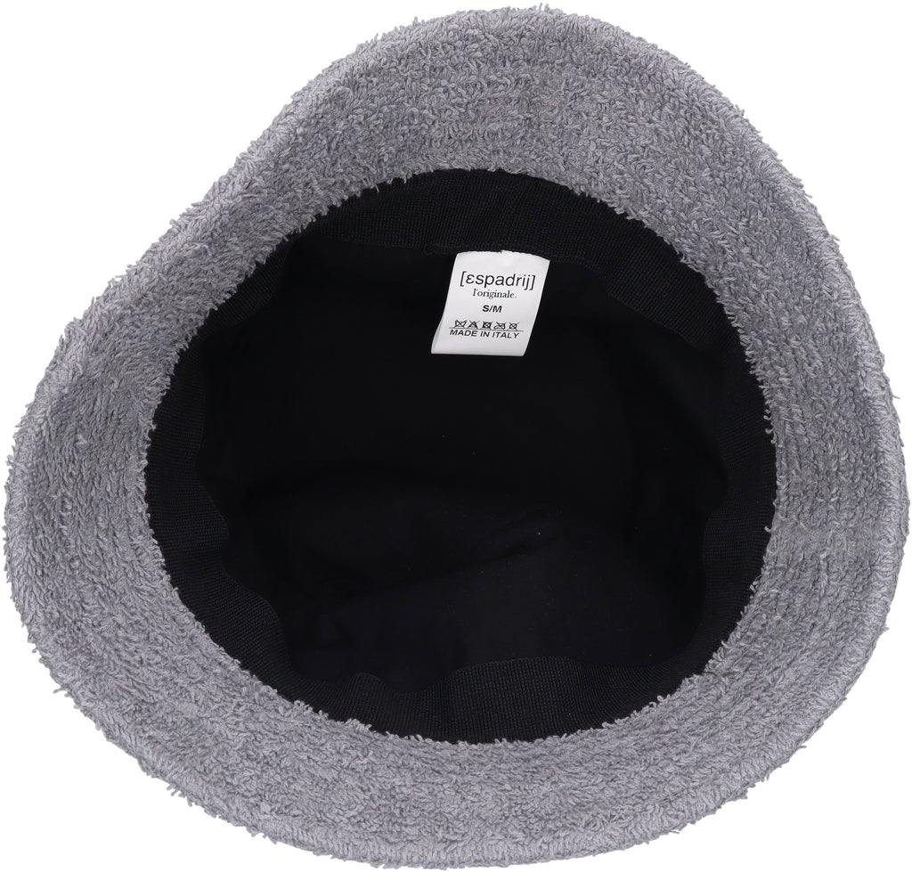 ESPADRIJ L'ORIGINALE Hut BUCKET HAT FROTTÉE 90 - asphalt