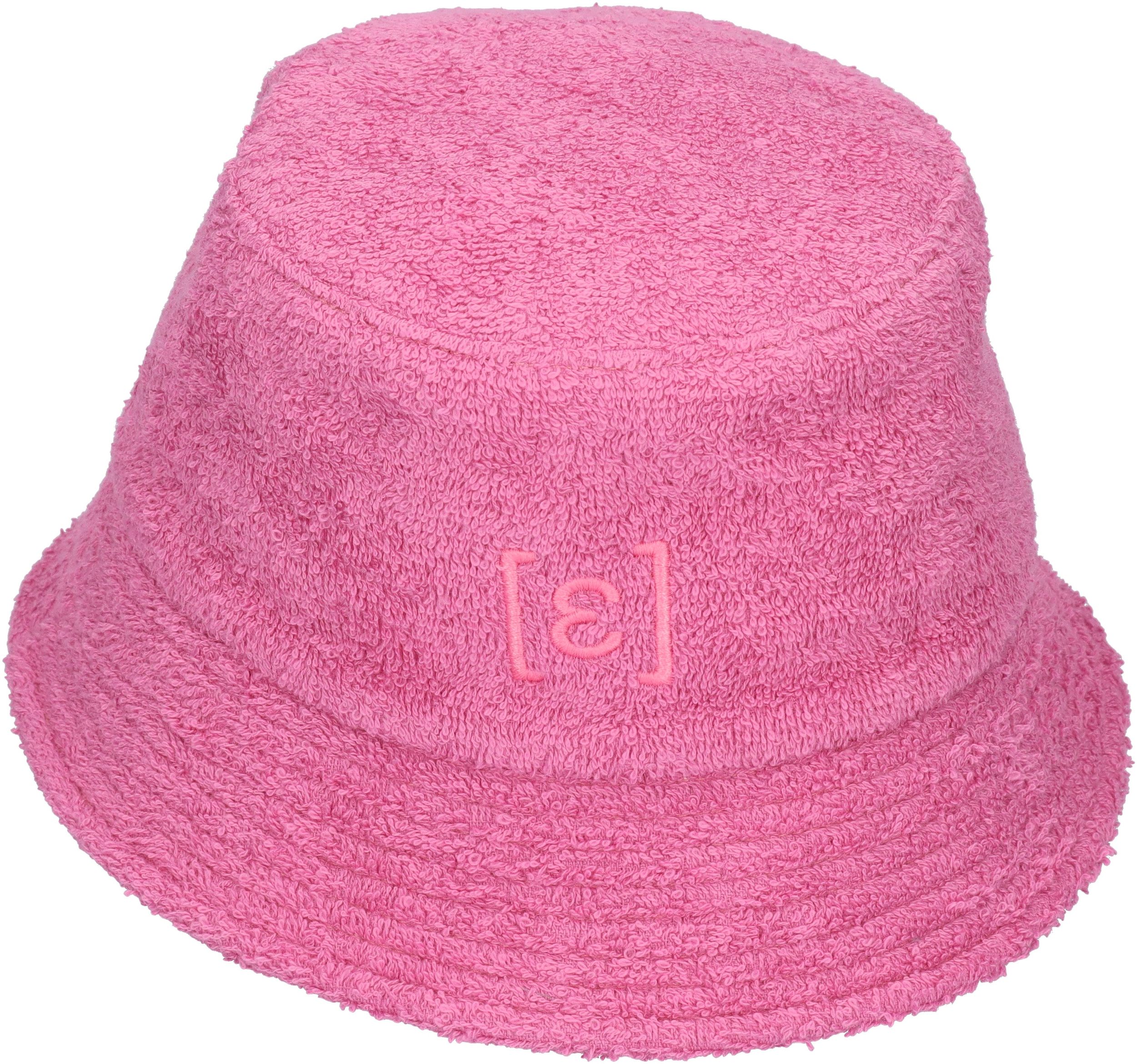 ESPADRIJ L'ORIGINALE Hut BUCKET HAT FROTTÉE 90 - fuchsia