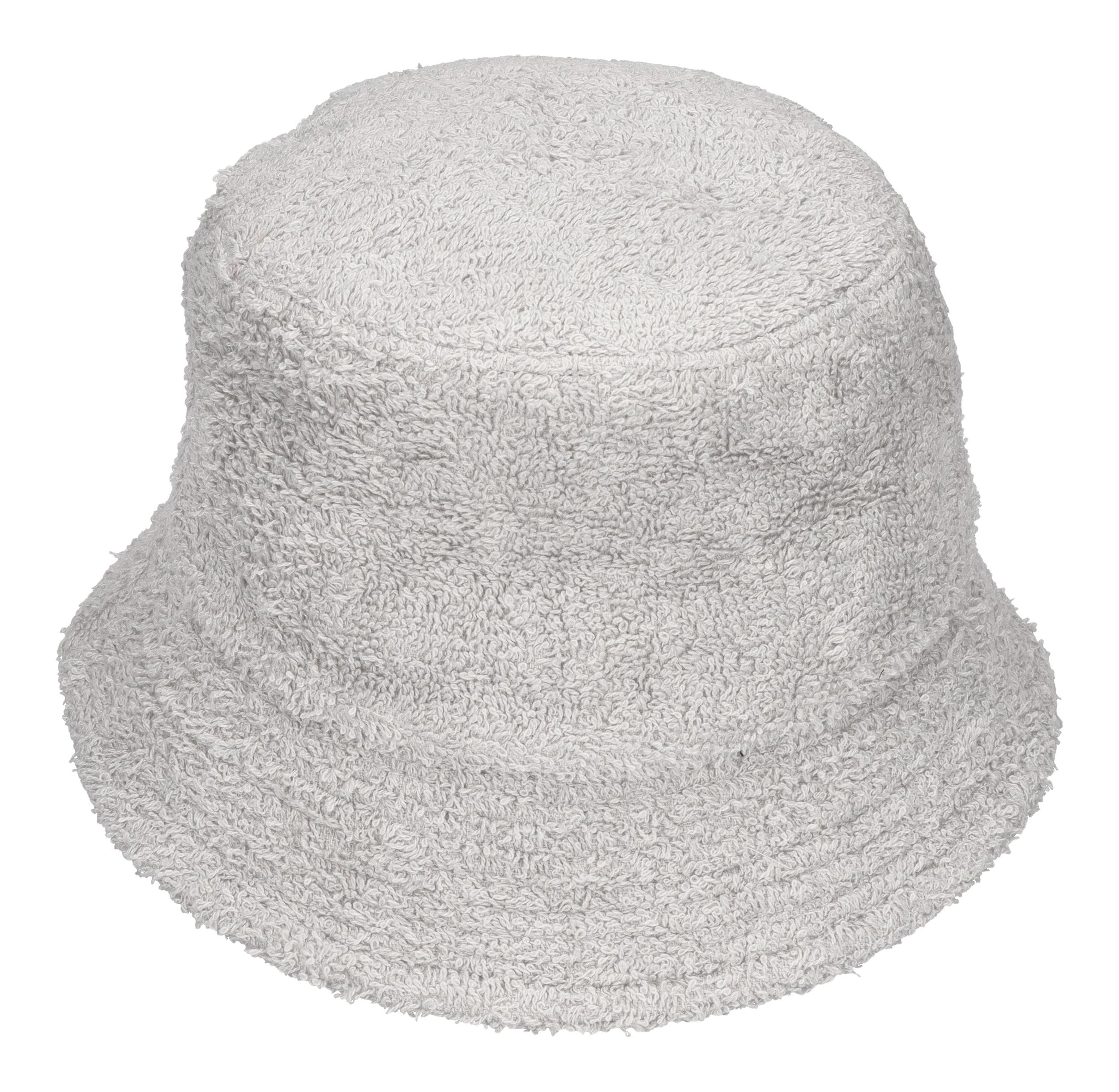 ESPADRIJ L'ORIGINALE Hut BUCKET HAT FROTTÉE 90 - gris