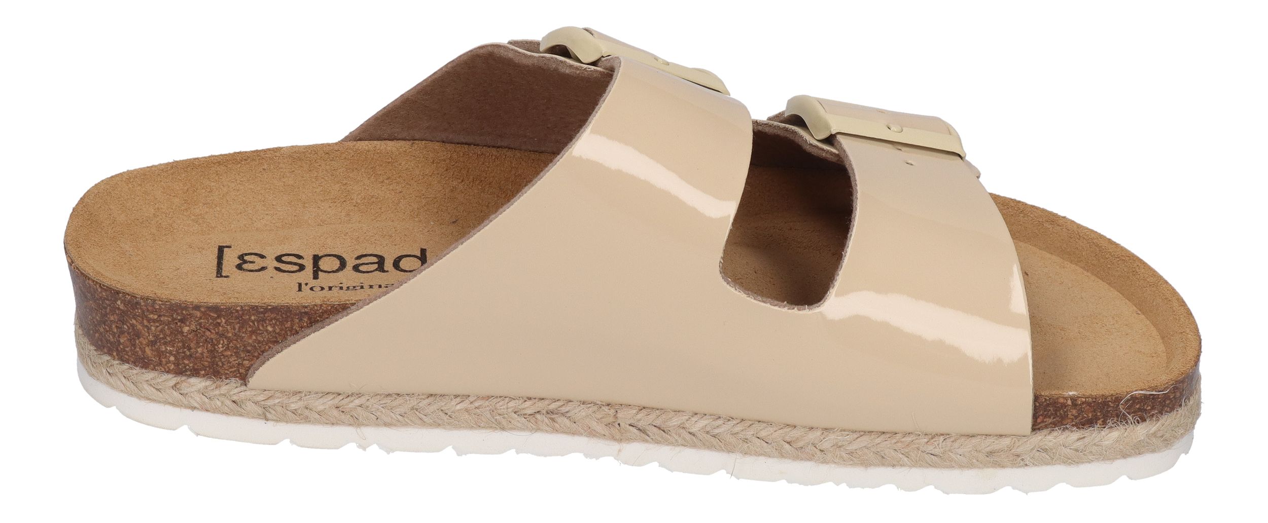 ESPADRIJ L'ORIGINALE Pantolette - AMI GLOSSY - sable