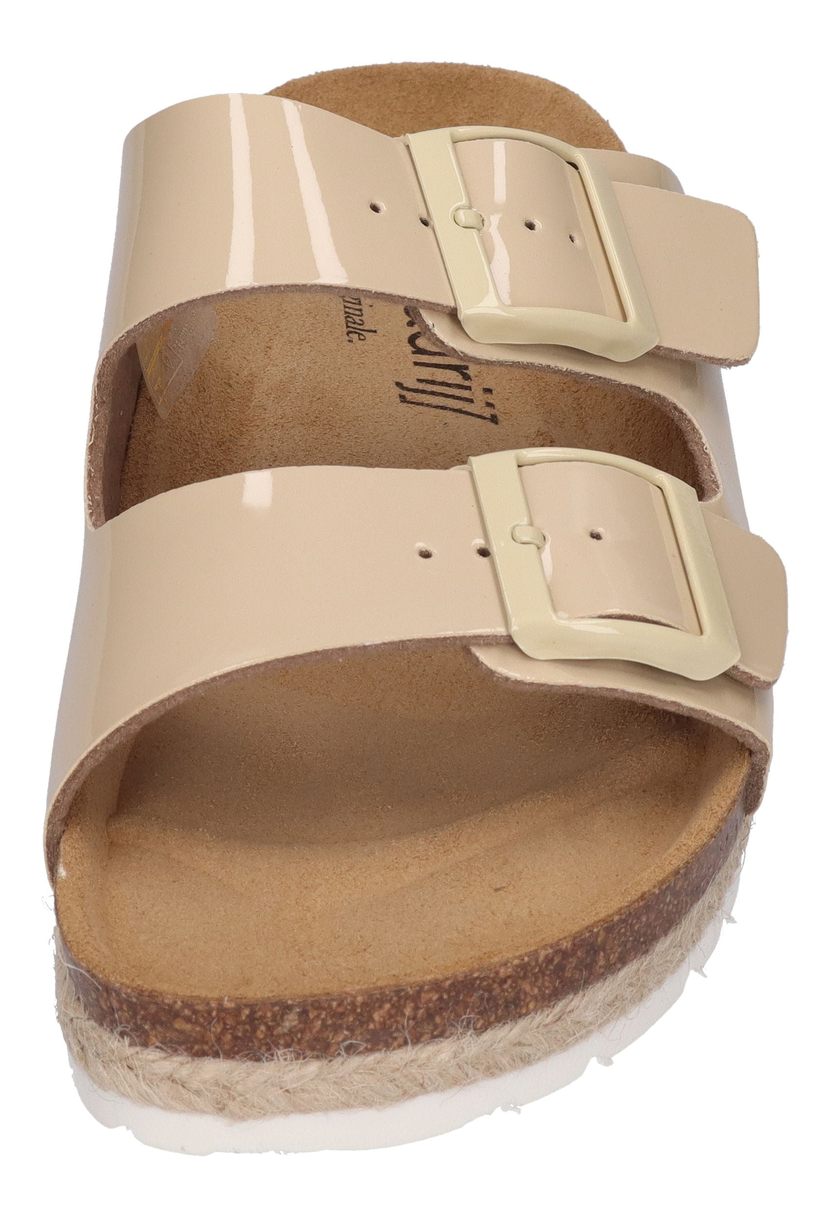 ESPADRIJ L'ORIGINALE Pantolette - AMI GLOSSY - sable