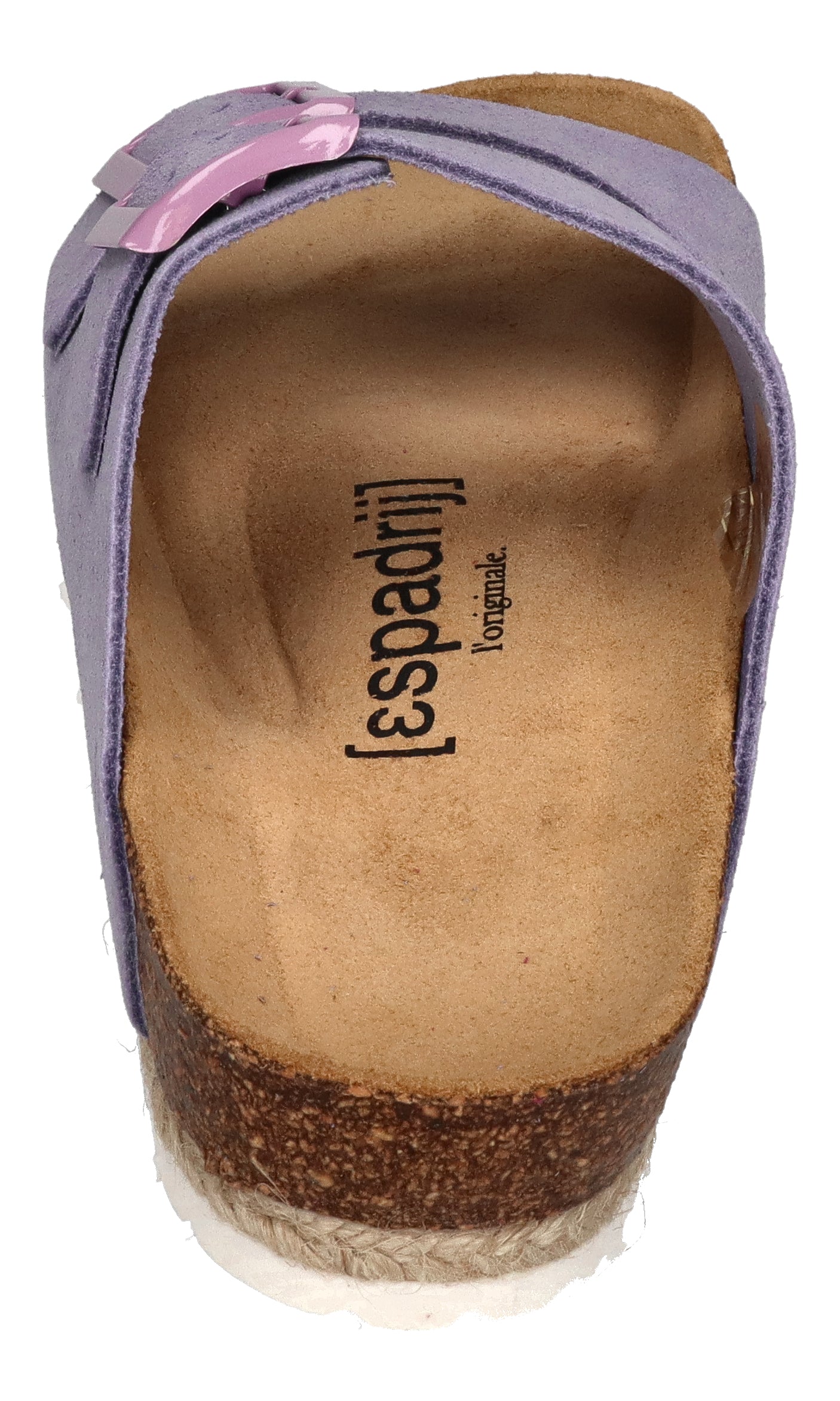 ESPADRIJ L'ORIGINALE Pantolette - AMI VELOUR - lavande