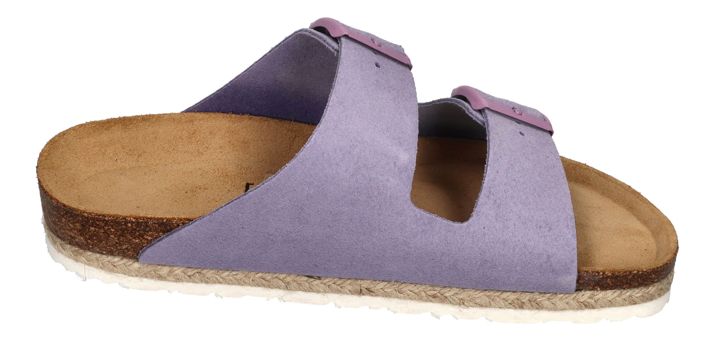 ESPADRIJ L'ORIGINALE Pantolette - AMI VELOUR - lavande