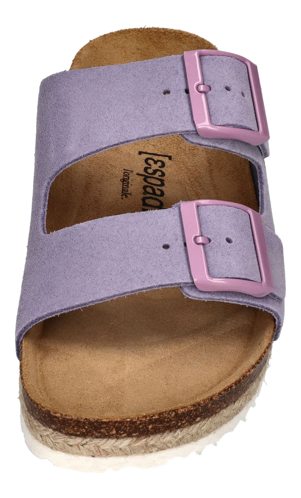 ESPADRIJ L'ORIGINALE Pantolette - AMI VELOUR - lavande
