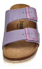 ESPADRIJ L'ORIGINALE Pantolette - AMI VELOUR - lavande