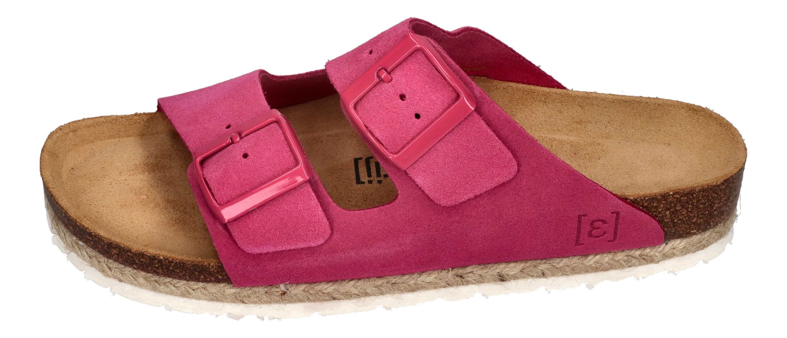 ESPADRIJ L'ORIGINALE Pantolette - AMI VELOUR - pink